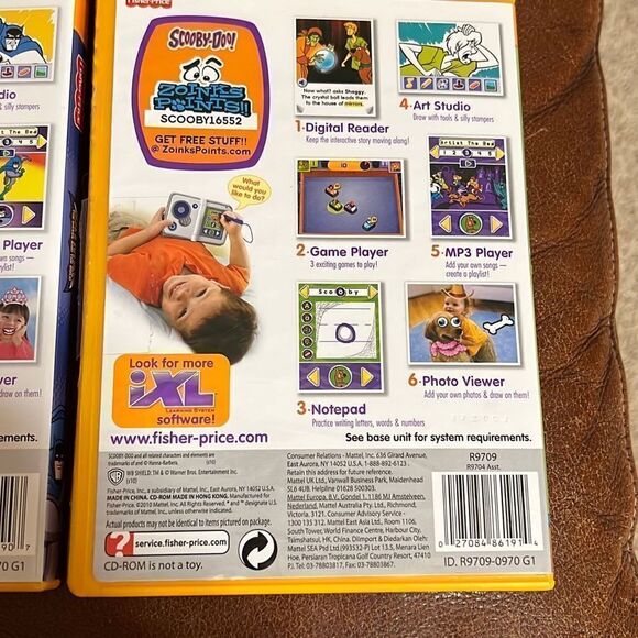 2 FISHER-PRICE iXL Learning System games Batman Brave the Bold and Scooby-Doo - Picture 6 of 12